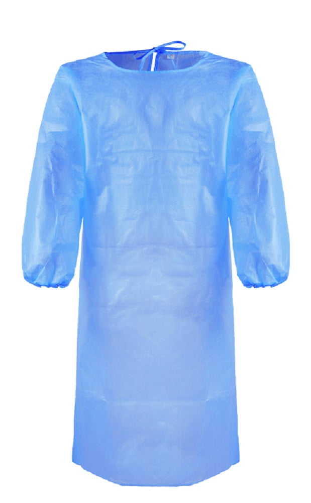 Gown Blue Disposable 45gsm Medical Non ...